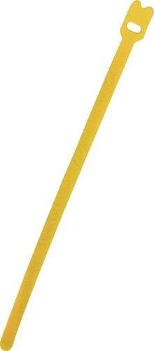 FASTECH Klettkabelbinder ETK-7-200-0208 zum Bündeln mit Haft- und Flauschteil, Gelb, L: 200 mm, B: 7 mm - Bild 1