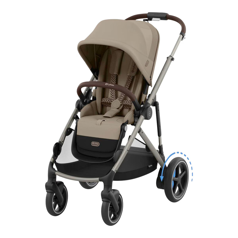 Cybex Gold Kombikinderwagen eGazelle in Gold - Bild 2