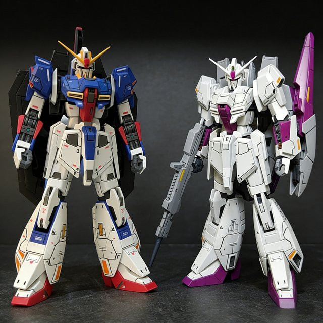 TAKARA TOMY JMS HG 1/144 MSZ-006 ZETA Montagemodellbausatz, Actionfiguren - Bild 1