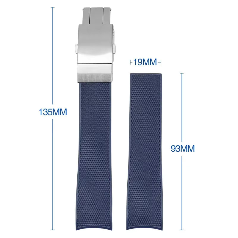 strapfreak Uhrenarmband Silikon, 21mm, Unisex - Bild 2