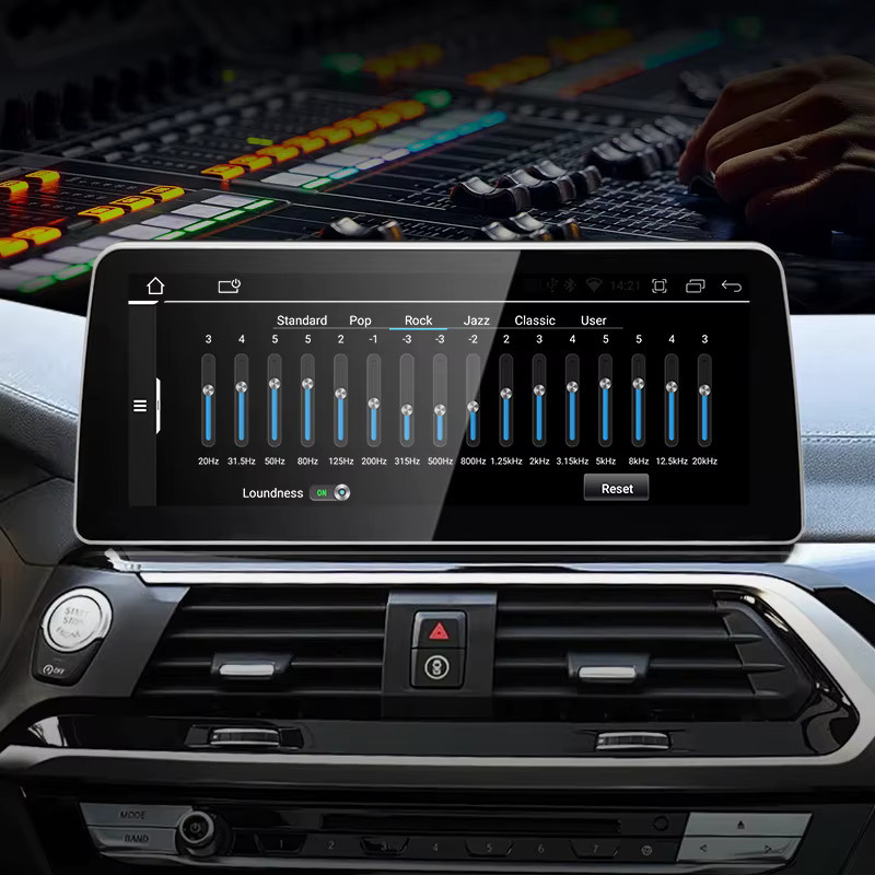 STWEI Android 14 Multimedia Player mit 12,3 Zoll Display für BMW X3 X4 G01 G02 EVO, Drahtloses CarPlay, GPS und Bluetooth, Schwarz - Bild 5