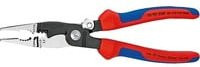 Knipex Elektro-Installationszange 13 92 200 Multifunktionszange mit Mehrkomponenten-Hüllen schwarz atramentiert - Bild 2