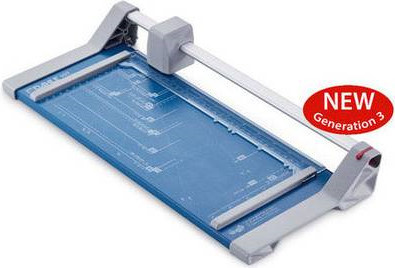 Dahle Rollenschneider 507 mit 320 mm Schnittlänge und 8 Blatt Schnitthöhe in Silber und Blau - Bild 1