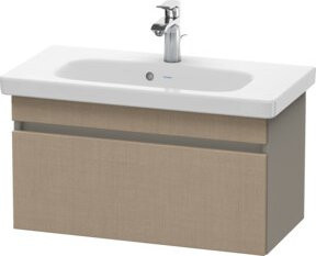 Duravit Waschtischunterschrank Com DuraStyle in Leinen/Basalt Matt mit 1 Auszug, B: 73 cm, T: 36,8 cm, H: 39,8 cm - Bild 1