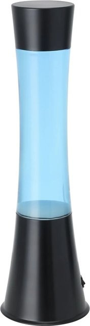 Eglo Lava Tischlampe LED in Schwarz, Blau und Weiß mit Glas und Metall, Durchmesser: 10,9 cm, Höhe: 39,5 cm - Bild 1
