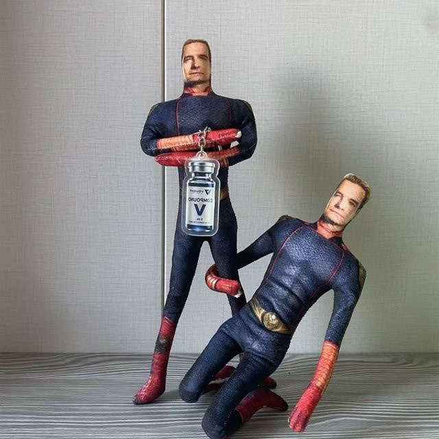 Hot Toys Homelander Plüschtier, The Boys, 26cm, mit Körperdraht - Bild 1