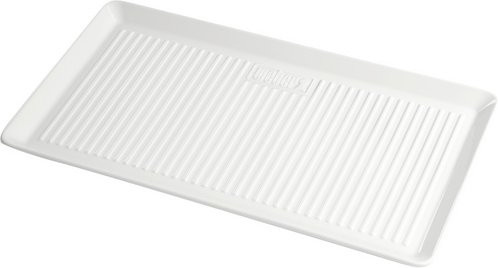 Weber Servierplatte aus Hartporzellan in Weiss, B: 40 cm, T: 22 cm - Bild 1