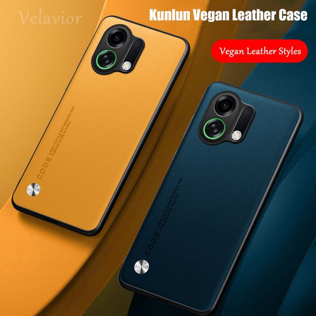Luxus PU Leder Schutzhülle für Oppo K13 Turbo Pro, k13x und k12 in Lila, stoßfeste Silikon Rückseite - Bild 1