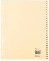 Soennecken Zahlenregister A4 in Beige aus Papier - Bild 1