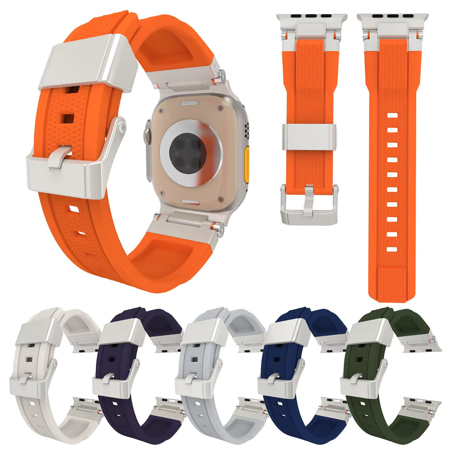 OAKCHARM Sport-Silikonarmband für Apple Watch, Unisex - Bild 2