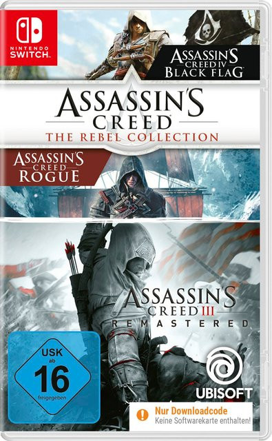 Assassins Creed - The Rebel Collection Nintendo Switch Action Adventure Spiel (USK 16) - Bild 1