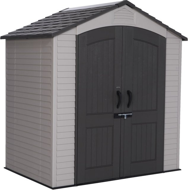 Lifetime Gartenhaus Starlet Lichtgrau B/H/L: 215 x 228 x 143 cm - Bild 1