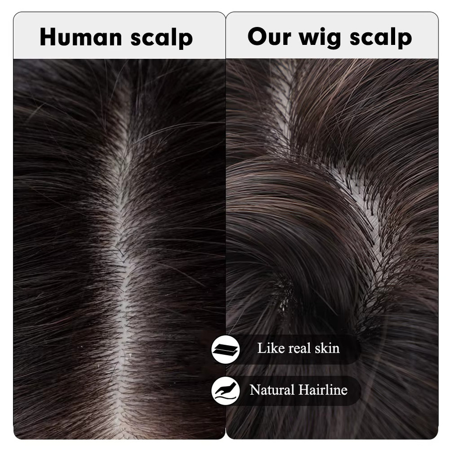 EASIHAIR Bob Perücke, synthetisch, gewellt, kurz, mit Pony, Damen - Bild 4