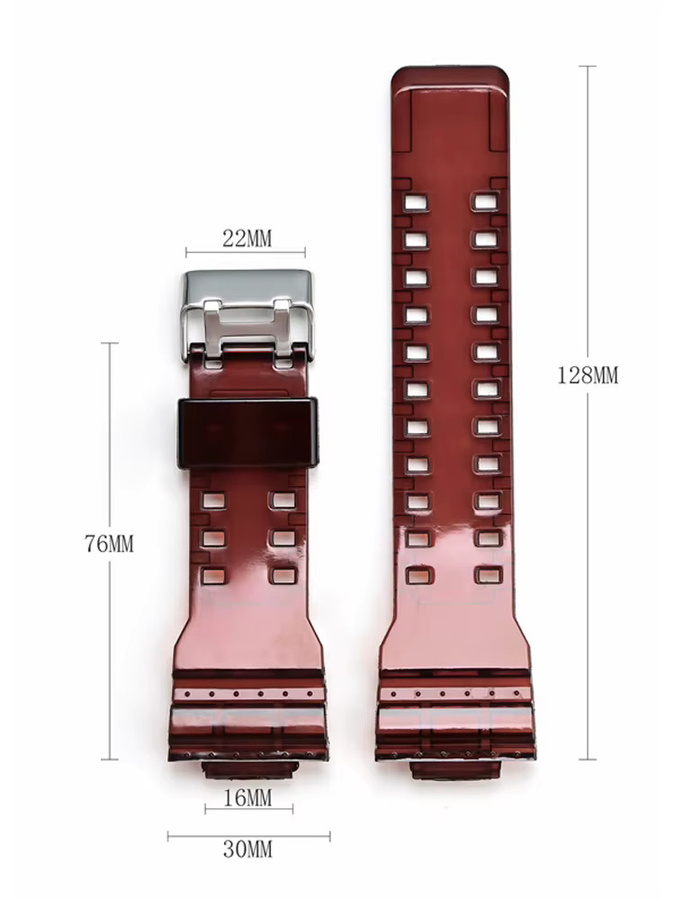 Casio Uhrenarmband Modifikationsset, TPU, Herren - Bild 3