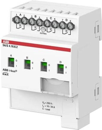 ABB Schaltaktor SA/S4.16.6.2 in Weiß 2CDG110270R0011 - Bild 1