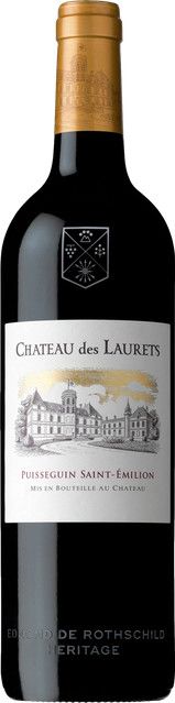 Edmond de Rothschild Chateau des Laurets 2018 Rotwein Puisseguin Saint-Émilion, 0,75 l - Bild 1