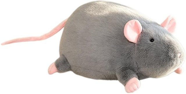 Maus Plüschkissen, Blumenast Rattenpuppe, 60cm, ab 14 Jahren - Bild 1