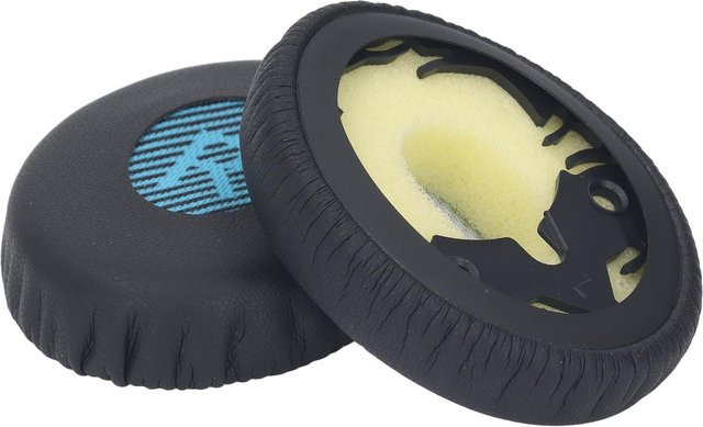 DIYelecs Ersatz Ohrpolster aus Proteinleder und Memory-Schaum für On-Ear Kopfhörer, Blau - Bild 1