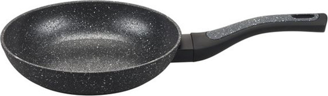 GSW Granit Nero Aluminium-Pfanne mit Antihaftbeschichtung in Schwarz, 20 cm - Bild 1