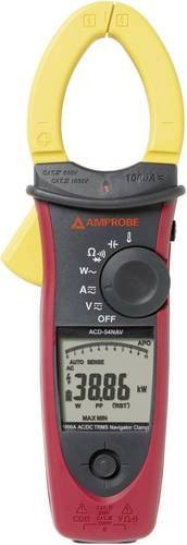 Amprobe ACDC-54NAV Digitale Stromzange Multimeter CAT III 1000 V CAT IV 600 V Multicolor - Bild 1