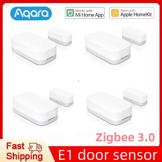 Aqara Tür-Fenster-Sensor E1 ZigBee 3.0 in Weiß für Smart Home mit Unterstützung für Xiaomi Mijia APP und Apple HomeKit - Bild 1