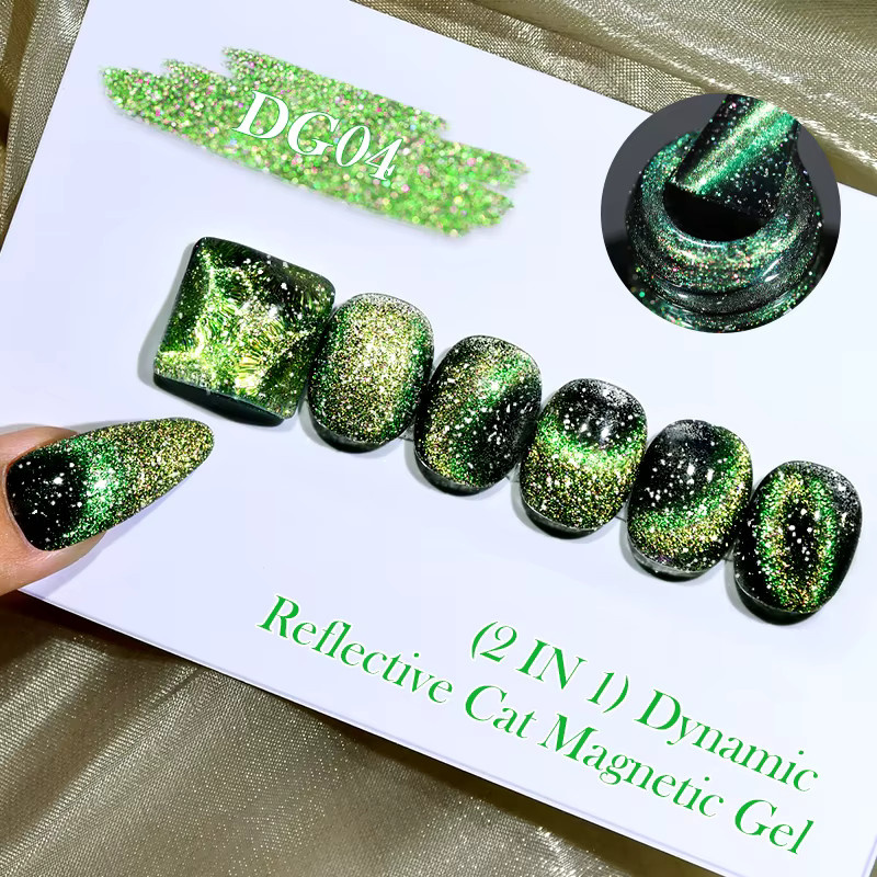 LILYCUTE Magnetischer Gel Nagellack, DG04, 7 ml - Bild 5