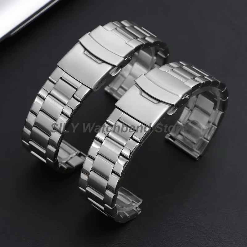 asukaband Uhrenarmband Edelstahl, Silber, Unisex - Bild 1