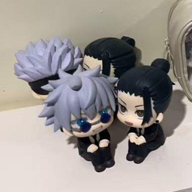Bandai Jujutsu Kaisen Actionfiguren, 5-teiliges Set, Yuji Itadori & Gojo Satoru - Bild 1