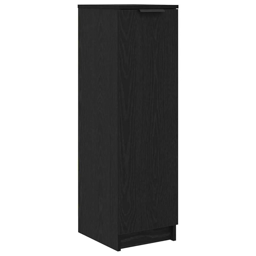 vidaXL Schuhschrank mit Regal in Schwarz Eichen-Optik, B/T/H: 29,5 x 35 x 101 cm - Bild 2