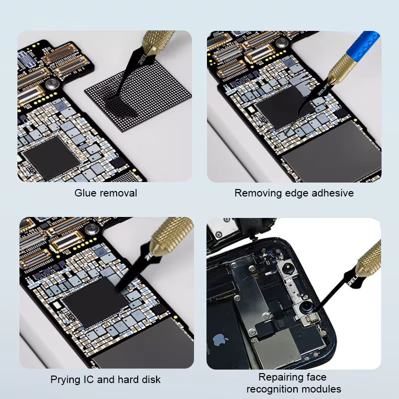 RELIFE TK5 8-in-1 Multifunktions-Klingenset für Telefonreparatur, CPU-Verarbeitung und Kleberentfernung - Bild 3