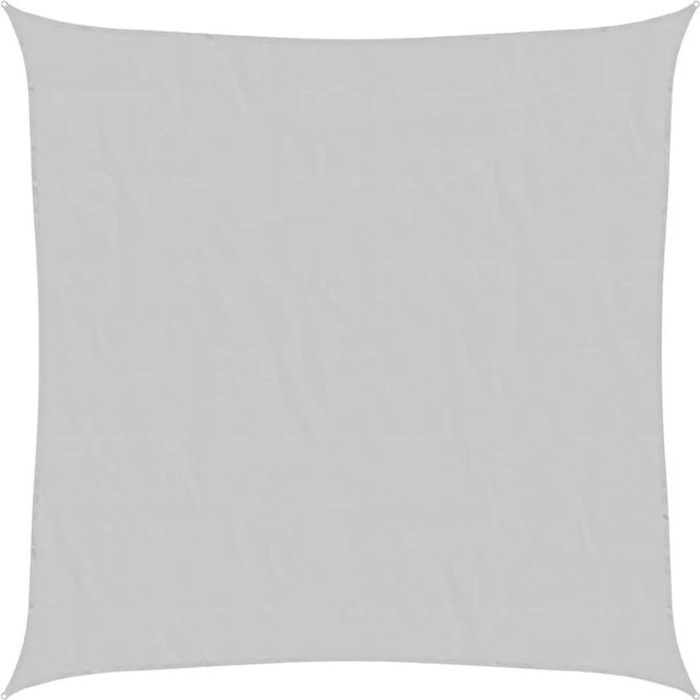 vidaXL Sonnensegel aus 100% Polyester Oxford in Hellgrau, B x B: 4 x 4 m - Bild 1