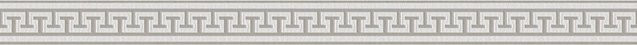 A.S. Création Selbstklebende Borte Mäander in Grau-Metallic, Breite: 4 cm, Länge: 5 m - Bild 1