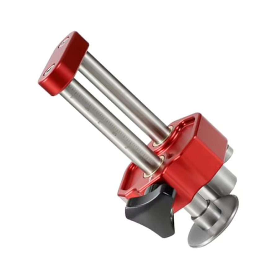 DAZZLEEX Manuelles Biegewerkzeug für Metallbleche mit Dual-Range-Winkelverstellung in Rot - Bild 2