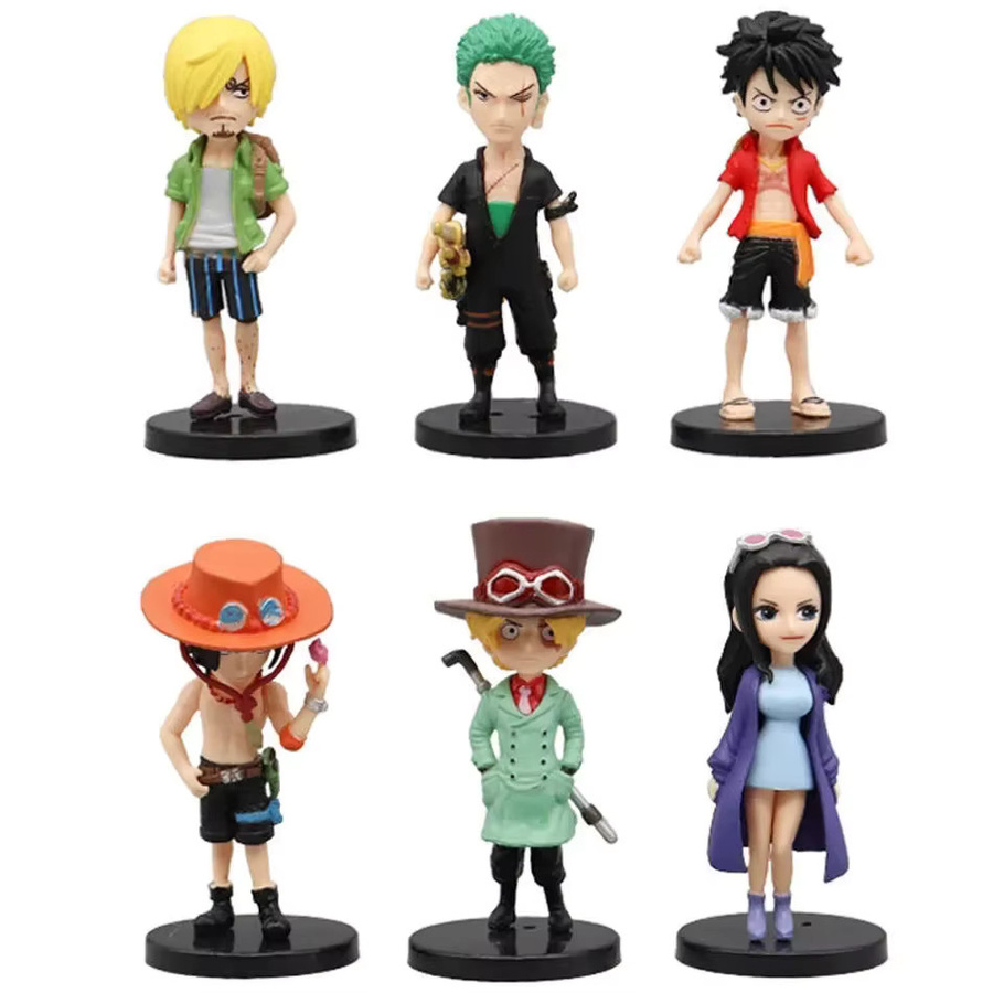 Bandai One Piece Luffy, Actionfigur, 6-teiliges Set, PVC - Bild 2