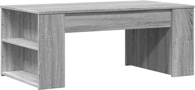 vidaXL Couchtisch aus Holzwerkstoff in Grau, B/T/H: 102 x 55 x 42 cm - Bild 1