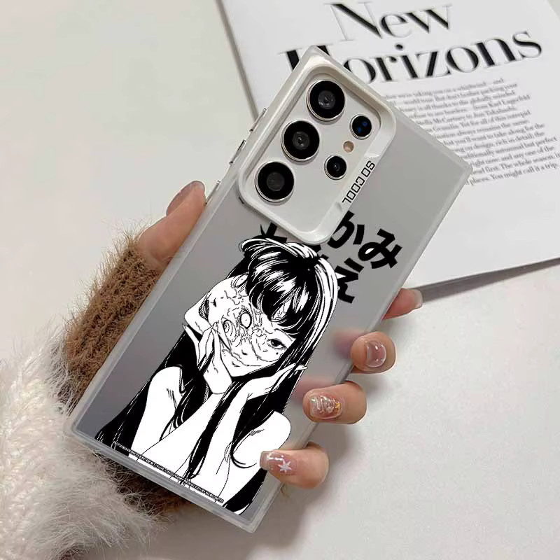 Bunte Anime Junji Ito Tomie Handyhülle für Samsung Galaxy S26 S25 S24 S23 S22 S21 S20 Ultra Plus FE - Bild 2
