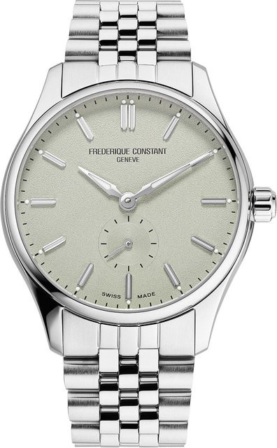 Frederique Constant Armbanduhr Automatik, Edelstahl, Grün, 39 mm, Herren - Bild 1