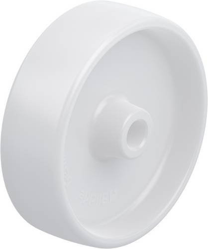 Blickle Kunststoff-Rad 46508 PO 125/20G in Weiß mit 125 mm Durchmesser und 300 kg Tragfähigkeit - Bild 1
