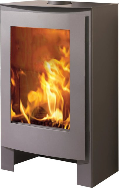 Panadero Kaminofen Nevada in Schwarz Metallic aus Stahl mit 7,9 kW - Bild 1