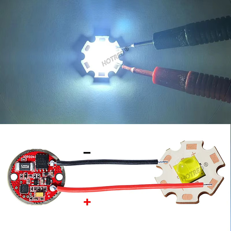 LED Taschenlampen-Treiber OTCRREE für XHP70.2 XHP70.3 Hi XHP90 SBT90, Durchmesser: 23 mm, DC 3-3,7 V - Bild 2