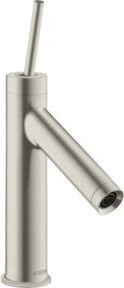 Hansgrohe Axor Starck A Waschtisch-Einhebelmischer in Silber mit Pin-Griff und gebürsteter Stahl-Optik - Bild 1