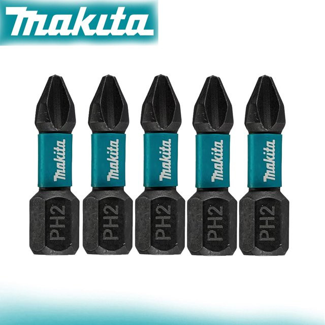Makita Schlagschrauber Bit PH2, 25 mm, Schwarz - Bild 1