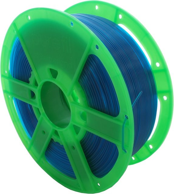 purefil PETG Filament blau transparent 1,75 mm 1 kg - Bild 1