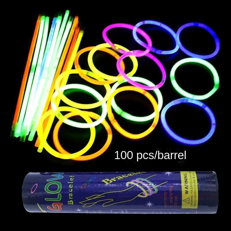 MYGVN Leuchtstäbe, 100 Stück, 20 cm, Fluoreszierende Requisite - Bild 4