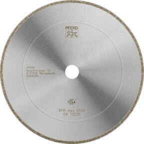 PFERD Diamant-Trennscheibe D1A1R D852 für Grau- und Sphäroguss, Durchmesser: 230 mm, Bohrungs-Ø: 22,23 mm, Dicke: 3,8 mm - Bild 1