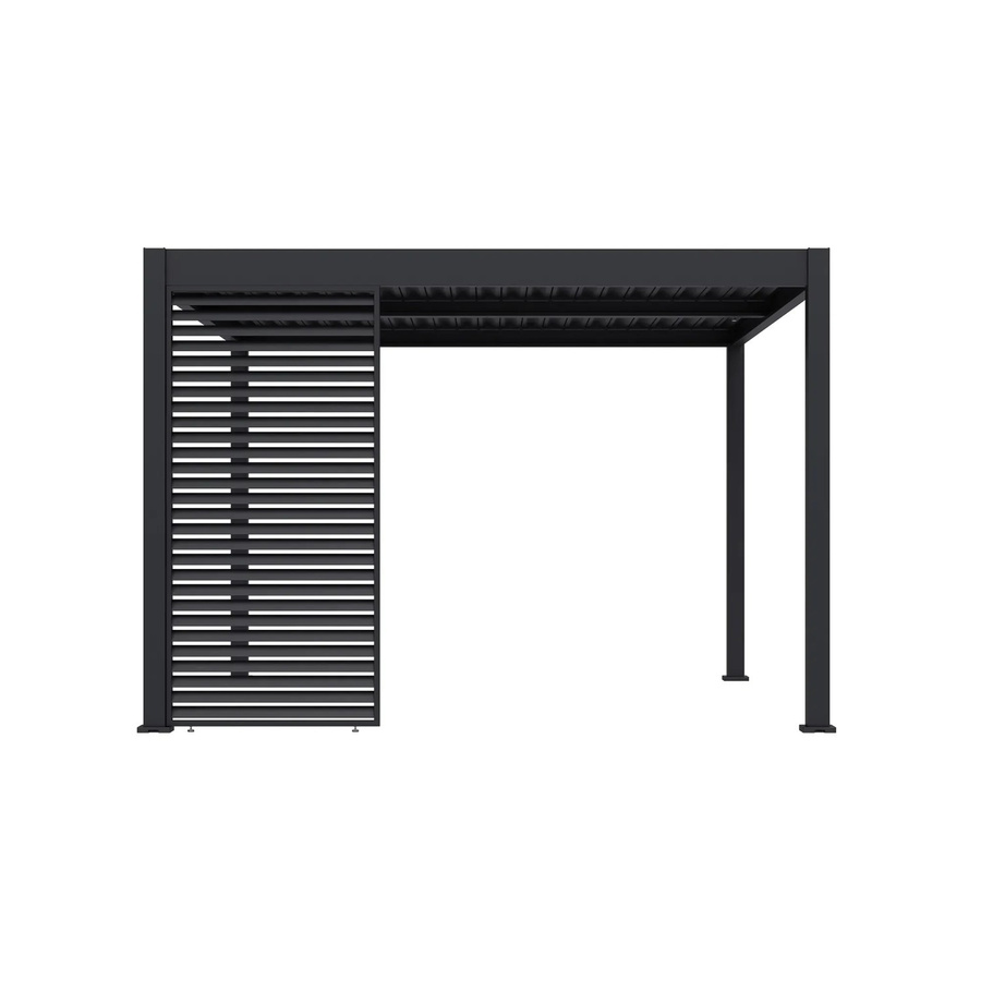 Paragon Outdoor Lamellen-Sichtschutz Grand Tuscan 12 für Pergola aus Aluminium, Grau, Breite: 114 cm, Höhe: 234 cm - Bild 9