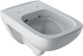Geberit Wand-WC Renova Plan Tiefspüler in Weiß mit Rimfree-Technologie und KeraTect-Beschichtung, B/T/H: 35,5 x 54,0 x 35,5 cm - Bild 1