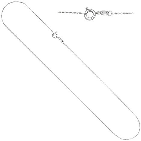 Colfem Ankerkette 333 Weißgold, 40 cm, Unisex - Bild 1