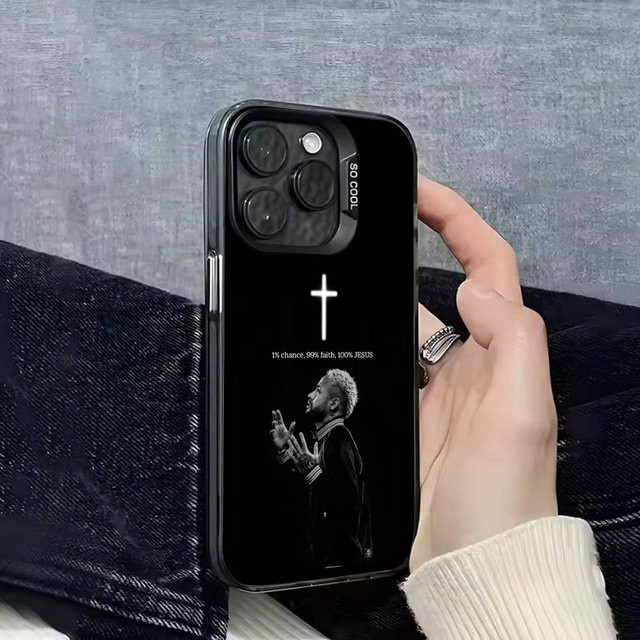 Handyhülle Fußball N-NeYmAr 10 für iPhone 11 bis iPhone 17 Pro Max Plus SE Air Mini, Bunte TPU-Abdeckung, Multicolor - Bild 1