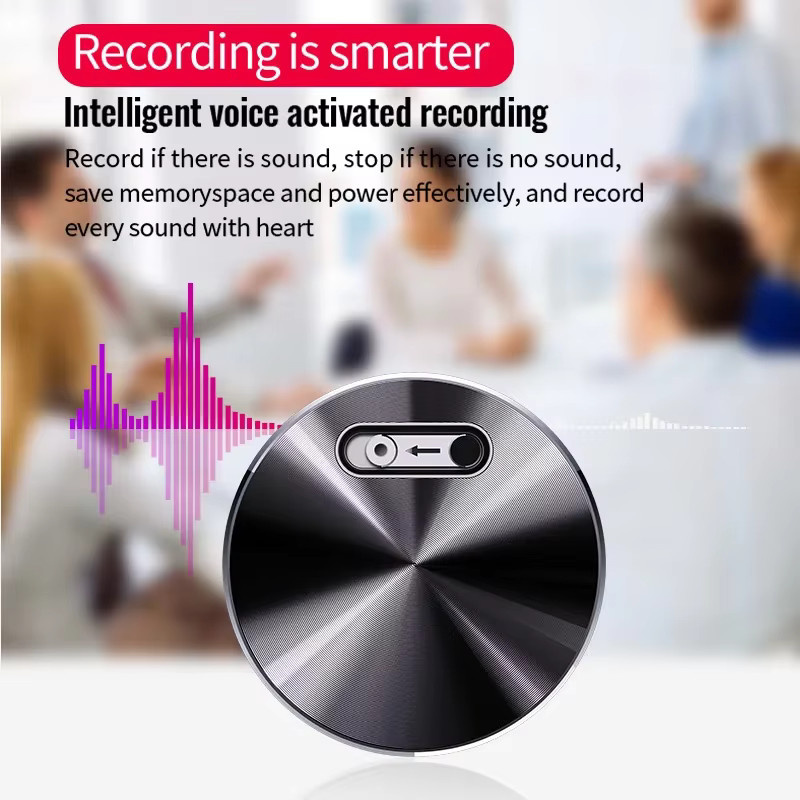 Sttwunake Mini Sprachaktivierter Rekorder mit eingebautem Magnet für diskrete Audio-Aufnahmen von XIXI SPY - Bild 2